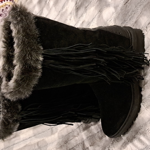 NEW! Sam Edelman suede boots with fringe detail - Picture 10 of 14